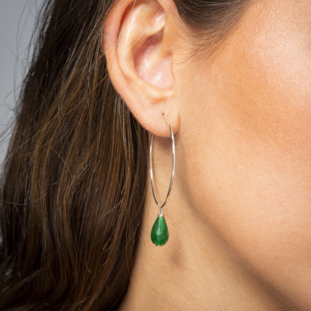 Pendientes Plata y Ágata. PDTH6 - Joaquín Espaliú