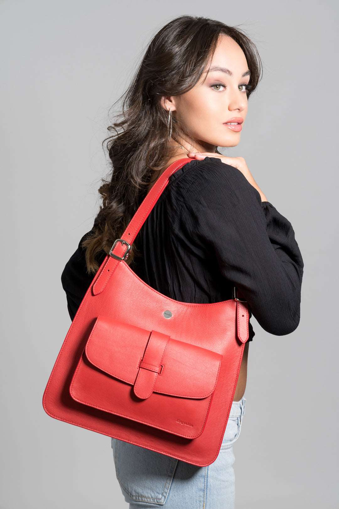 Bolso de Piel. RED-M02